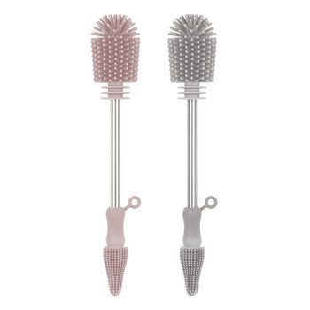 Double-Ended Silicone Cleaning Brush